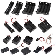 Battery Holder only/ Casing with On &amp; Off Switch Single / Double Slot AA AAA 14500 18650 9V 3.7V 1.5V 2xAA 4xAA 2-18650