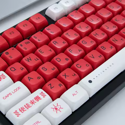 MAIMOOO Russian Layout Keycap PBT Keycaps XDA Profile Sublimation For Ikbc Cherry MX 108/104/87/61/9