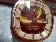 [絕對罕有]中古 ENICAR 英納格 自動男裝表，南豐紗廠1954-1974，20周年紀念 Vintage ENICAR man size automatic watch 20th Annivers