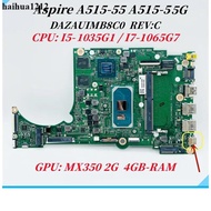 Acer Acer A315-57G EX215-53 A515-55 A515-55G DAZAUIMB8C0 Motherboard