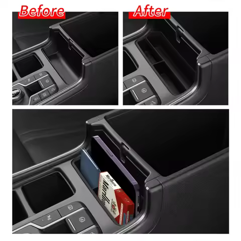 for Kia Sorento 2021-2025 Center Console Storage Box Silicone Car Tray Organizer Accessories Tidying