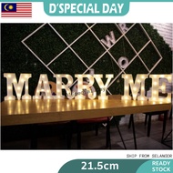 MARRY ME LED Alphabet Light by Battery, Marquee Letter Spelling Symbol Lights WIIL YOU Love Wedding 