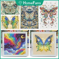 【HF】Butterfly Series Western Style Diamond Painting Full Drill Special Shaped Crystal Diamond DIY Fr