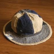 CA4LA Patch work Boro Hat Made in Japan Second Hand​ Beautiful Condition​ Very