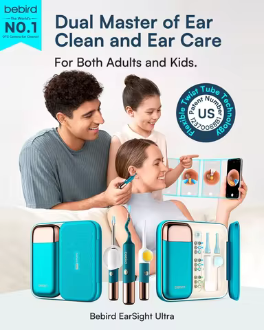 Bebird EarSight Ultra (2026) – World’s #1 OTC Camera Ear Cleaner & Ear Care Device for Adults & Kids