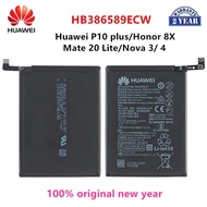 แบต Huawei P10plus แบตเตอรี่ Huawei Honor Play P10plus Nova3 nova4 nova5t HB386589ECW p10plus 🌹