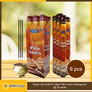 Hio India Ullas Palo Santo heksagonal 1 box isi 6pcs isi 20 stick