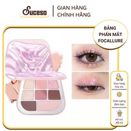 Focallure FA-E09 PK01 8-Color Eyeshadow Palette Long Lasting Moisturizing Waterproof Eye Makeup 9.6g