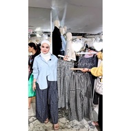 CK103 Baggy Plaid Pants