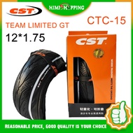 【READY STOCK】1PC CST bicycle bike tires CTC-15 12 inch 12 * 1.75 44-203 racing stroller inner and ou