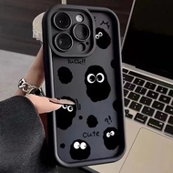 Casing Samsung A35 A55 M15 F15 5G M55 5G C55 5G M34 5G F34 5G M54 5G F54 5G Silicone Cute Coal Ball 