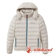 [wildland] Male 700FP Detachable Hood Light Warm Down Jacket {Pebble} 0B32102