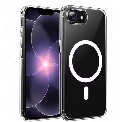 For Magsafe Magnetic Wireless Charging Case For iPhone 16e 17e iPhone16e iPhone17e e16 e17 6.1" Clea
