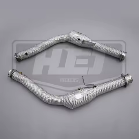 HEO Downpipe for Mercedes Benz G500 G550 G63 AMG W463 5.5TT 4.0T V8 High Flow Exhaust System
