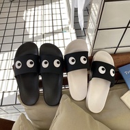 sandal flat perempuan selipar flat Selipar rata kasual kartun pelajar gaya Harajuku Hong Kong