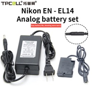 EP-5A EN-EL14แบตเตอรี่กล้อง Ac/dc D3200อะแดปเตอร์สำหรับ Nikon D3300 D3400 D3500 D5100 D5200 D5300 D5500 D5600