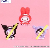 Sanrio 斗篷系列 Kuromi My Melody 毛公仔 公仔 約16-18cm高