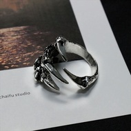 Personalized Open Dragon Claw Ring Eagle Claw Ring