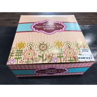 Cake Box Pink & Blue/Tosca, 10.5"x10.5"x4.5"
