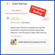➬ ▰ ═ 1PC Canker Mouth Sore Solution Para sa Singaw 4ml
