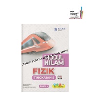 Buku Latihan: Modul Nilam Fizik Tingkatan 5 (2024) Buku A B Modul Amali Dwibahasa