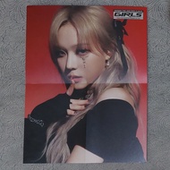 Official Folded Poster Winter Aespa Girls