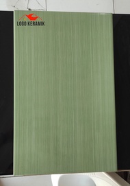Keramik Dinding Kamar Mandi Motif Marmer Kilap 25x40 Timber Green