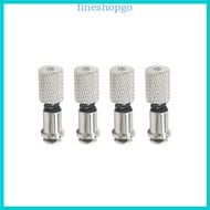 Fine Pack of 4 Multipurpose Presser Foot Screw Sewing Machine Screw for Students Beginner and Profes