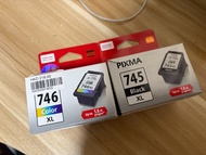 Canon 745XL 746XL ink 墨水