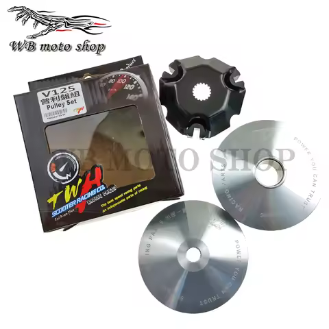 TWH Variator Kit Front Clutch Drive Pulley with Fan Scooter Racing Motorcycle for SUZUKI ADDRESS V12
