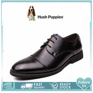 Hush_Puppies รองเท้าผู้ชาย รุ่น สีดำ รองเท้าหนังแท้ รองเท้าทางการ รองเท้าแบบสวม รองเท้าแต่งงาน รองเท้าหนังผู้ชาย