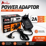 2A 5V, 9V, 12V JACK T AUTOSAT ADAPTOR AUTOSAT DC CHARGER ADAPTOR/ Original POWER ADAPTOR/