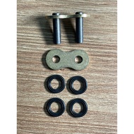 Motorcycle O-Ring Chain Joint 520 Chain Clip Chain Rivet Heavy Duty Oring