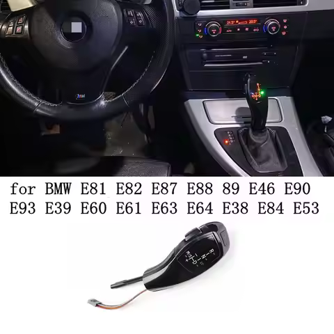LED Gear Shift Knob Shifter Lever For BMW 1 3 5 6 Series E90 E60 E46 2D 4D E39 E53 E92 E87 E93 E83 X