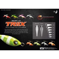 AHKAW RODFORD TRIIX MICRO UV 1g/2g/3g/5g/7g/10g LIGHT JIGGING METAL JIG MICRO JIG