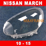 FOR NISSAN MARCH 10 11 12 13 14 15 HEADLAMP COVER HEADLIGHT COVER LENS HEAD LAMP COVER ฝาครอบไฟหน้า / ฝาครอบไฟหน้าตรงรุ่น สำหรับ / ฝาครอบไฟหน้าสําหรับ ฝาครอบเลนส์ไฟหน้า