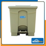 HOMEPRO ACCO DUSTBIN SQUARE V018051 30ML W41xD39.5xH39 CM GREY
