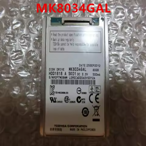 New Original HDD For Toshiba XR150E XR350E SR68E 80GB CE/ZIF 1.8" 2MB 4200RPM For Internal HDD For L