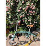 KOSDA22Unisex Commuting Ultra-Light Portable Children's City Speed Folding Bike with Baby Carrier