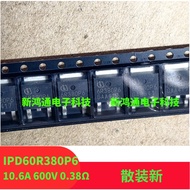 10pcs IPD60R380P6 6R380P6 TO-252 MOS Field Effect Tube N Channel 650V 10.6A
