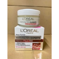 Loreal 45+ skin care cream for people over 45 years old