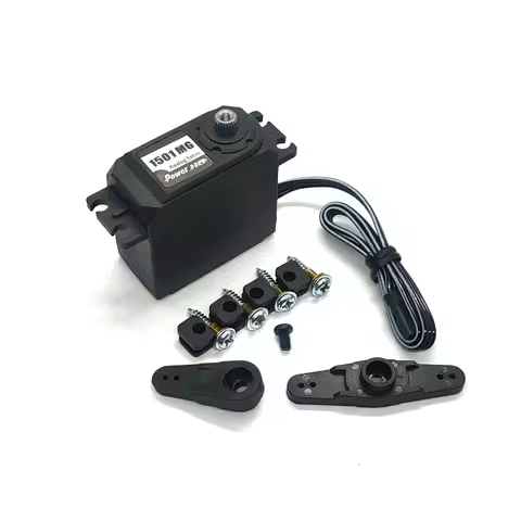Power HD 1501MG 60G High-Torque Analog Standard Servo With All Metal Gear 17KG 0.14 Sec For RC Car R