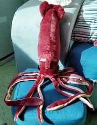 Giant Marine 25" Squid Plush Toy Simulation Squid Stuffed Animal Kids Doll Gift