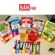 Imported from Vietnam BAN F&B Tea Fruit Instant Tea Drink Blueberry Apple Lemon Flavor