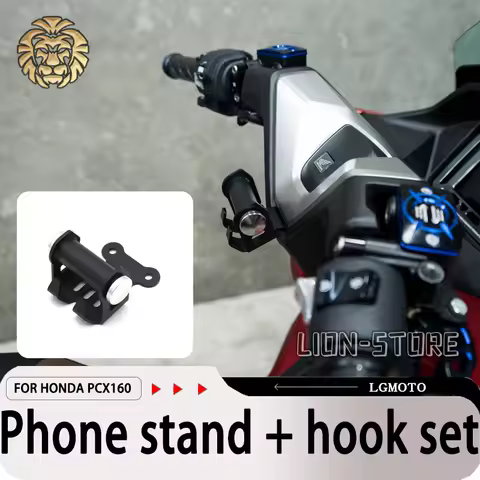FOR HONDA PCX160 PCX 160 PCX 125 2025 2026 Phone stand hook set motorcycle accessories pcx125