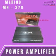 Merino MR-370 4-Channel Power Amplifier - 4CH Car Power Amplifier Class AB