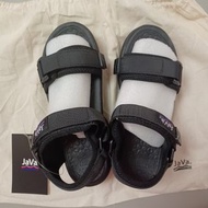 JaVa sandals 黑色厚底涼鞋