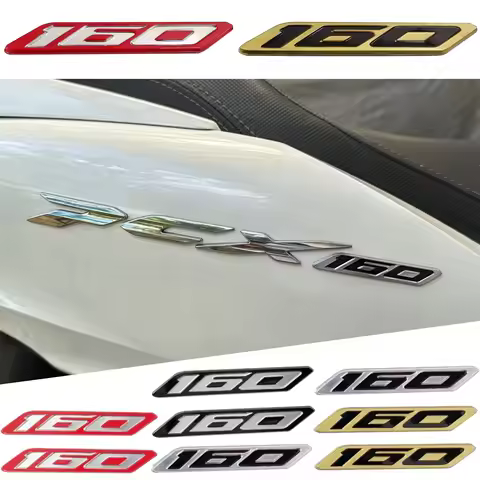 3D For HONDA vario160 pcx160 and NMAX160 Soft Adhesive Body Sticker Motorcycle Waterproof Logo Decor