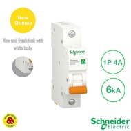 Affordable Schneider Mcb 1P 4A 6Ka New Domae Mcb Breaker 1 Phase 4 Amp 6Ka