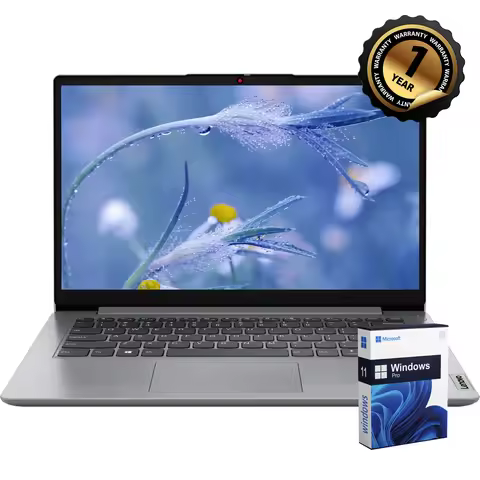 Lenovo 14" Business Laptop,Intel Celeron N4020,4GB RAM,384GB Storage(128GB eMMC+256GB SD Card),Cloud